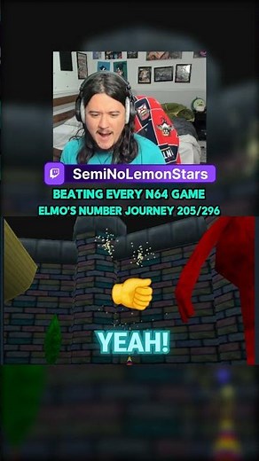 Beating every n64 game: Elmo's Number Journey [205/296] #retrogaming #n64 #twitch #sesamestreet