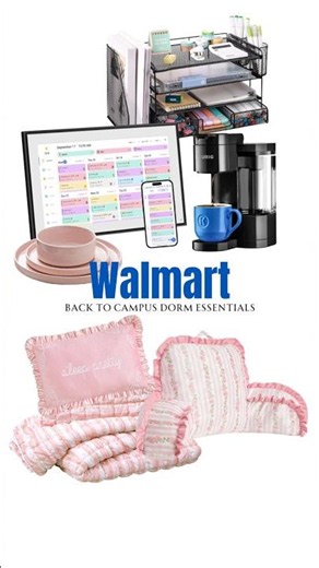 College Dorm Essentials: The Move-In Checklist and Tips. My Favorite Walmart Finds for Campus Life.