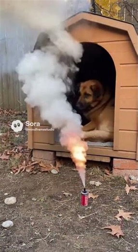 Pranking my Dog with Fake Bomb Explosion! #FunnyPets