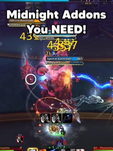 3 Midnight Addons You NEED! With prepatch arriving here are three addons you need to improve your gameplay! #Warcraft #wowtips #gamingguide #TikTokGaming #TikTokMMO #GamingTips #WoWAddons