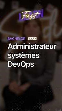 ⚡ FAST LEARN #13 – Bachelor Administrateur Systèmes & DevOps