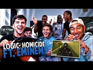 First Time Hearing "Homicide" Logic ft. Eminem