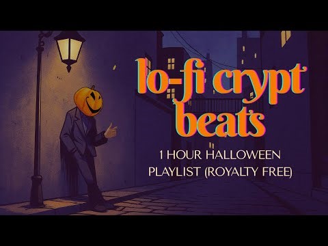Lo-Fi Crypt Beats 🪦 | Spooky Season Vibes | Instrumental Halloween Playlist (Royalty Free)