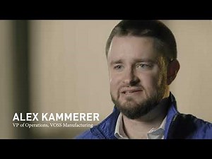 Voss Mfg. FM-335 Square Wave Fin Machine