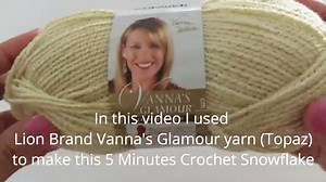 5-Minute Crochet Snowflake Free Pattern - Crochet For You