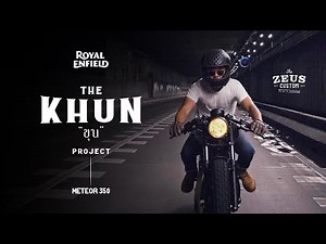 THE KHUN PROJECT BY ZEUS CUSTOM | Royal Enfield Meteor 350