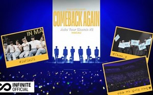 【INFINITE】《comeback again》澳门场 全场中字（镜像需自行翻转）
