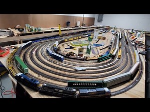 Laying Peco Flex track on the E&H Railroad