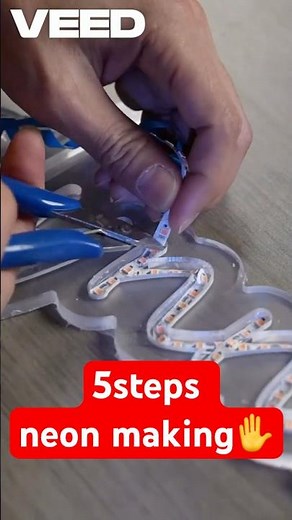 How to make neon lights in just five steps!!