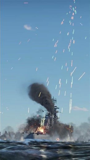 F14 Tomcat tracks USS Iowa before missile hit 🎯 #F14 #Iowa #Attack #Jet #Naval #Combat #War #Sim