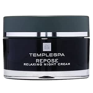 TEMPLESPA | REPOSE | Relaxing Aromatherapy Night Face Cream, Vitamin-Rich, Anti-Ageing Night Moisturizer to Calm, Relax & Settle the Skin, Natural Ingredients, Cruelty-Free, Vegan, 1.6 fl.oz.