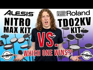 Alesis Nitro MAX vs Roland TD-02KV – Which Beginner Electric Drum Kit Wins?