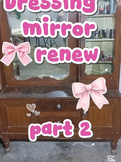 DIY Dressing Mirror Renewal: Part 2