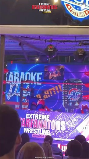 DWARFANATORS: Wrestling Madness Live! #dwarfanators #shorts