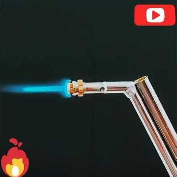 Mini torch with a lighter 🔥