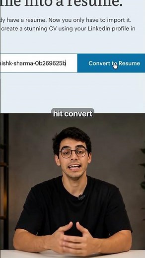 Kickresume LinkedIn Resume Builder lets you convert your LinkedIn profile into a polished resume