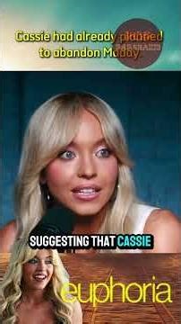Did Cassie Howard Secretly Plan to Leave Maddy Perez Behind? #usa #foryou #euphoria #cassie