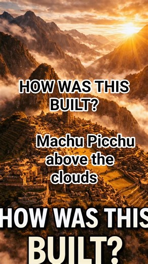 How the Inca civilization Built Machu Picchu Without Machines