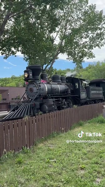 Experience the Steam Train at Fort Edmonton Park