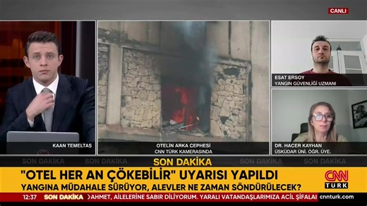 🔻 CNN TÜRK canlı yayınında Bolu'daki yangına dair değerlendirmelerde bulunan Dr. Hacer Kayhan, "Bu tarz yangınlarda ölüm yanarak olmuyor. Yüzde 4'tür ölenlerin oranı. Yüzde 96'sı dumandan zehirleniyor ya da hararetten yani yüksek ısıdan etkilenerek hayatını kaybediyor" dedi. https://buff.ly/40nA064 | CNN TÜRK