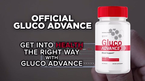 (3 Pack) Gluco Advance Capsules, Official GlucoAdvance Supplement Pills with All Natural Ingredients, Advanced Formula Supplement with Maximum Strength Support Vitamins for Women & Men (180 Capsules)