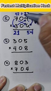 Basic Math Review: Fastest Multiplication Hack || See the Difference #roadto3mfollowers #SimpleMathematics #mathematicstutorial | Mathematics Tutorial