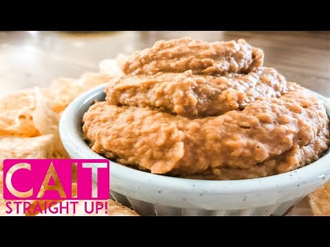 Creamy Pinto Dip Recipe | Cait Straight Up
