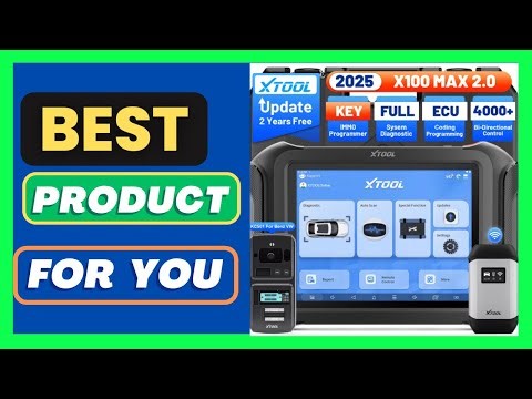 XTOOL X100 MAX IMMO Key Programming