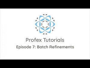 XRD Batch Refinements with Profex