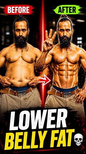 🚫Lower Belly Fat Loss 🔥 3 Easy Home Exercises #shorts
