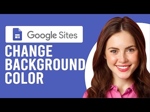 How to Change Background Color in Google Sites (How to Add Colors in Google Site Background)