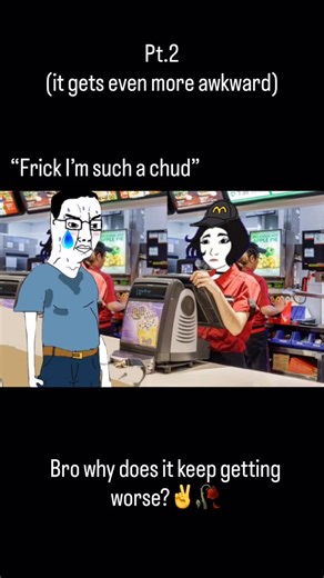 Memes for Chuds on Instagram: "I’m never coming back to this establishment #chud #truecel #memes #chudjak"