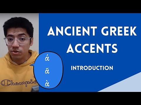 Learn Ancient Greek: Introduction to Accents [SUB ESP]
