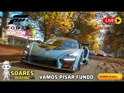 🔴 LIVE AO VIVO 🔴 FORZA HORIZON 5 VAMOS PISAR FUNDO HOJE 🚨 #forzahorizon5