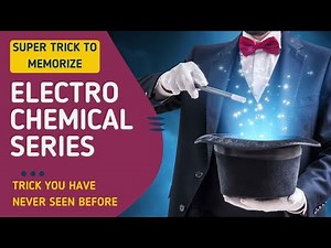 Super Easy Trick To Memorize Electrochemical Series | Mnemonic To Memorize Electrochemical Series |