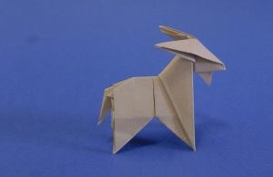 Origami Goat by Peterpaul Forcher - Tavin's Origami