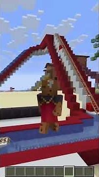 Minecraft Redstone Water Slide The Ultimate Test!