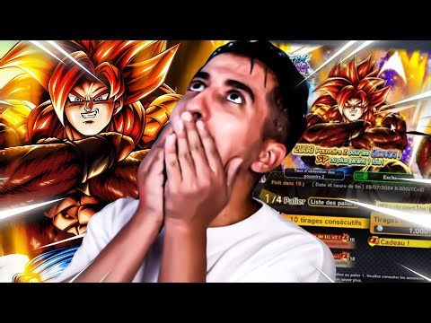 INVOCATION GOGETA SSJ4 ULTRA ! LA PLUS BELLE CARTE DE DBL ! DB LEGENDS