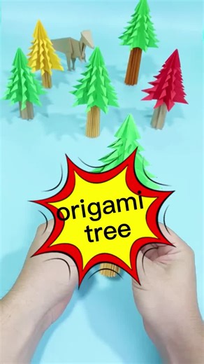 Detailed Origami Tree Tutorial