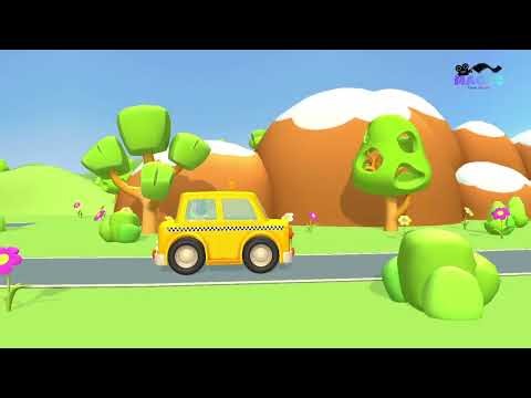 Little Driver Driving Taxi Van | Cartoon Story for Kids