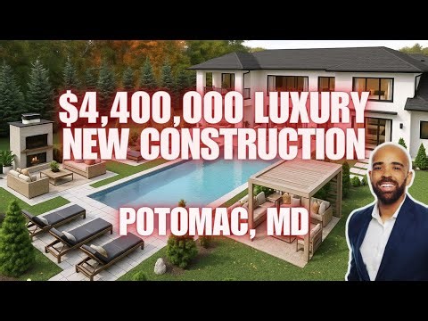 Inside a $4.4 million New Construction Mansion in Potomac Maryland