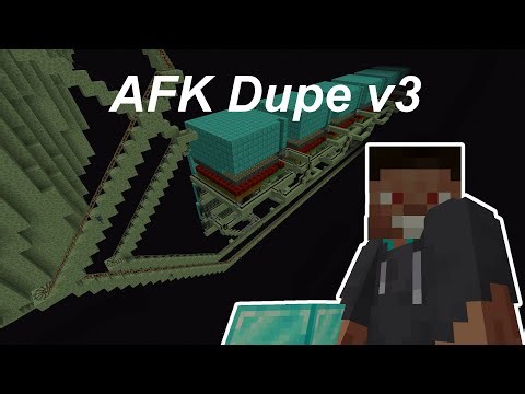 [Obselete] AFK Duping machine V3 - Minecraft Bedrock Edition 1.19.41 - Realms