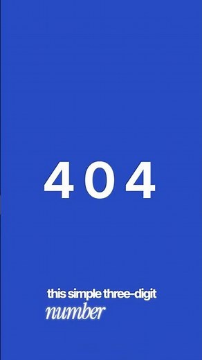Why “404 Error” Exists | The Web’s Fossil Code