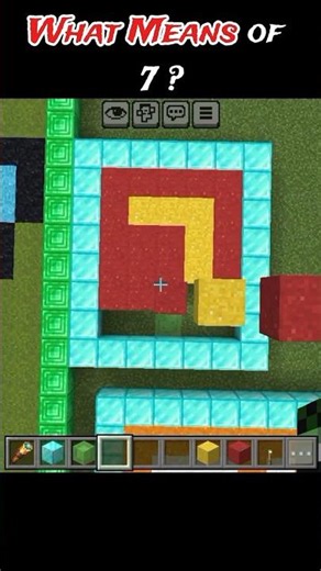 Minecraft Satisfying Falling Concrete Powder: 7 MS Dhoni or Cristiano Ronaldo #shorts