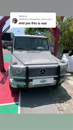 Replying to @maldives_emergency_veh here is the real photo of the mndf g-wagon since any of you were requesting to see it #mndf #maldivesnationaldefenceforce #gwagon #maldives