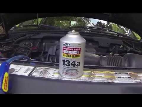 How to: adding freon/refrigerant/R134a to car/truck/suv