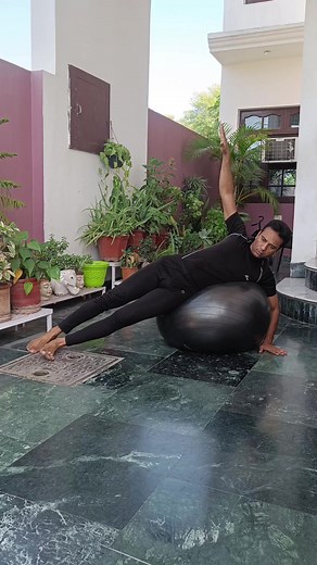 Home workout for back muscles relaxation and side fat remove #yoga #lowerbackpainrelief | Niramaya Yog Studio