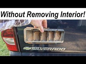 How to Replace Cabin Pressure Vents Without Removing Your Interior (Chevrolet or GMC Truck)