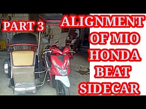 HOW TO ALIGN HONDA BEAT SIDECAR(PART 3)