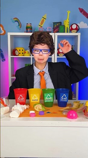 Sort the Garbage🤓 Useful game for Kids🔥